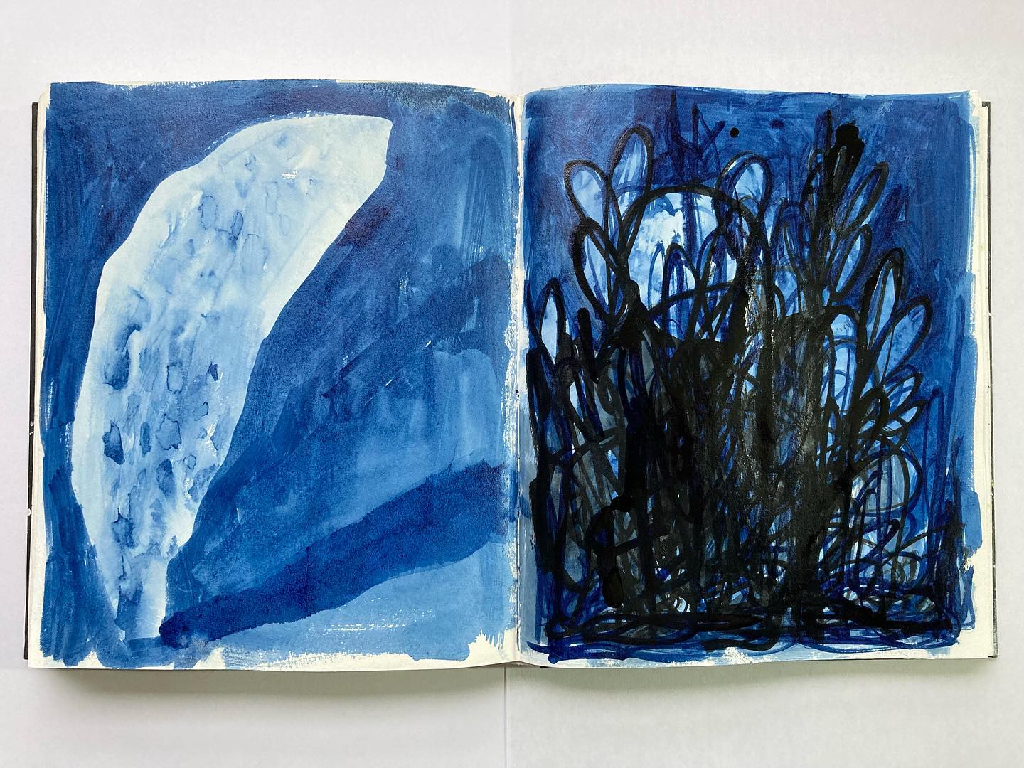 Ink drawings in sketchbook from a few days ago. #sketchbook #artonpaper #artsurpapier #markdixon #inkdrawing