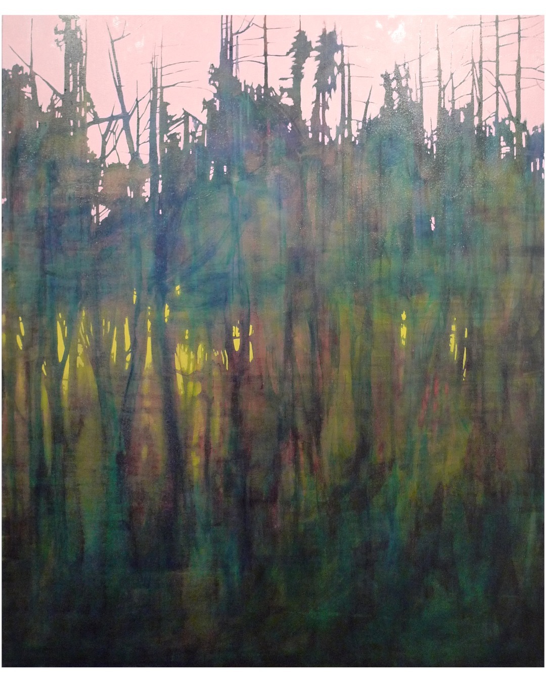 the horizon is never as evident as it seems.

From the archives - oil on canvas (about 120 x 100 cm)

#contemporarylandscapepainting #landscapepainting #canadianpainting #forestpainting