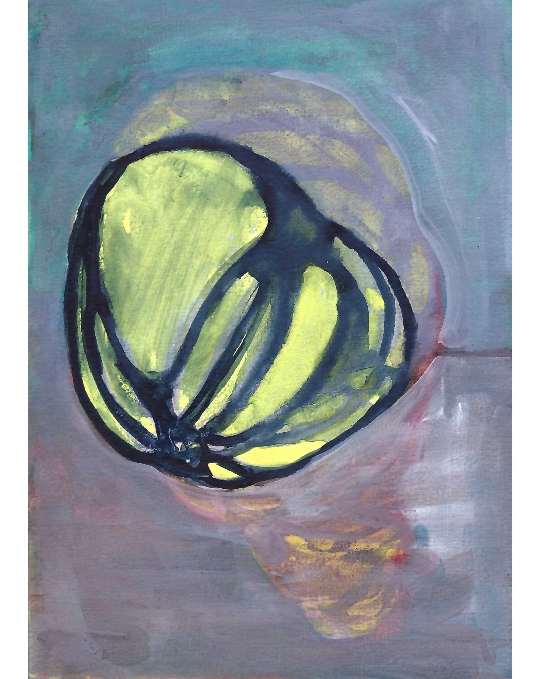 abstract form, September 2023
watercolour on paper
21 x 15 cm