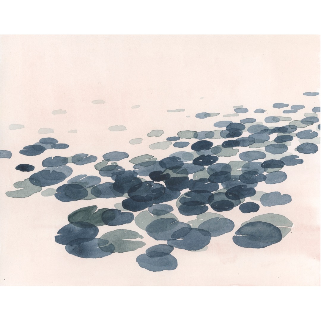 Pond galaxy, watercolour on paper.

#seenwhilerunning #artonpaper #laurentides #landscapeonpaper