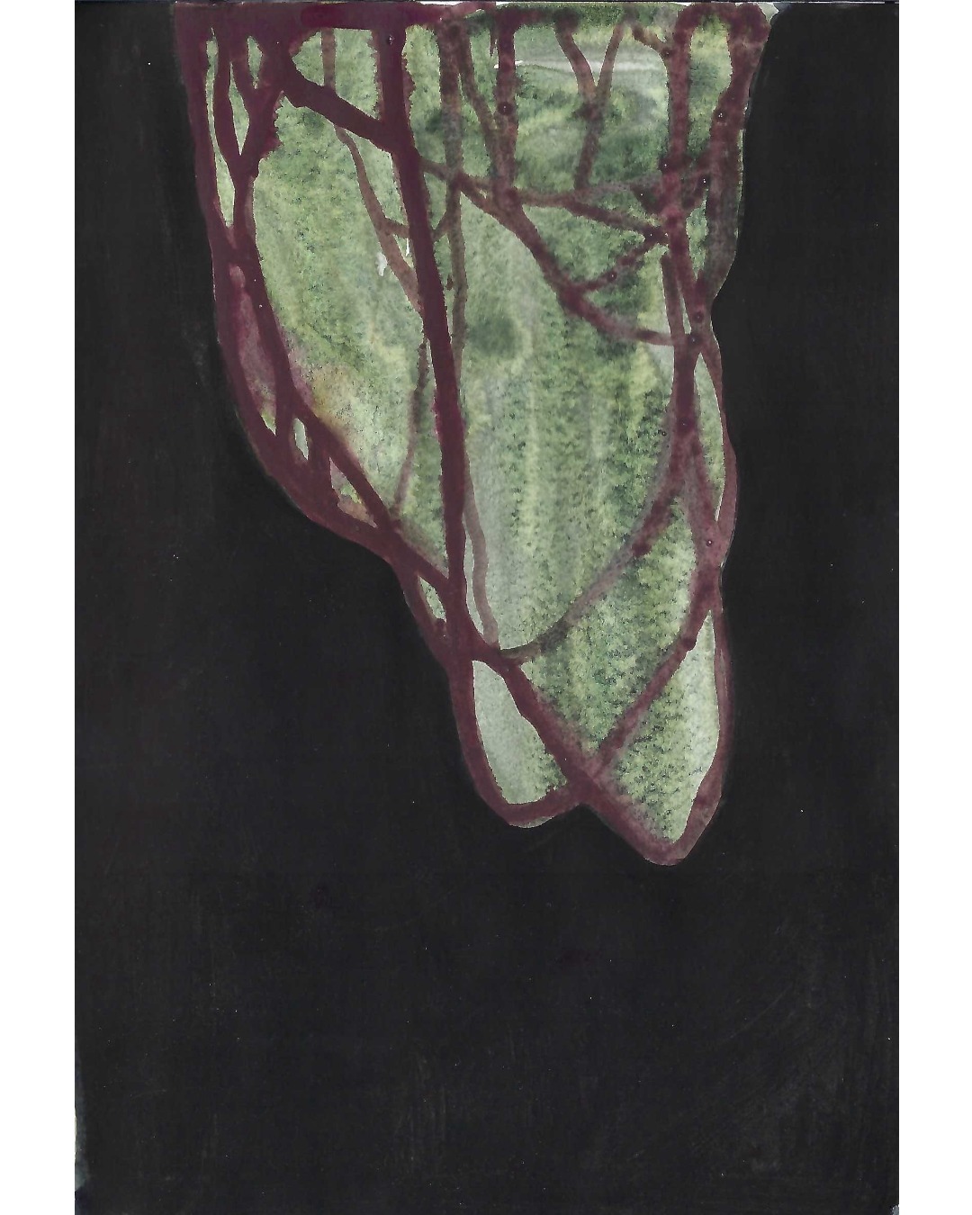 Flat black. Rediscovering the flatness of gouache.

Small sketchbook, June 2, 2024.

#sketchbookdaily #abstractorganicart #artonpaper #abstractwatercolor