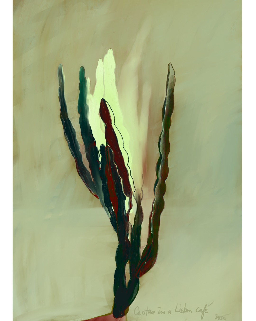 Lisbon cafe cactus.

#numacafe #numacafelisboa #lisboaportugal #cactusdrawing #plantdrawing